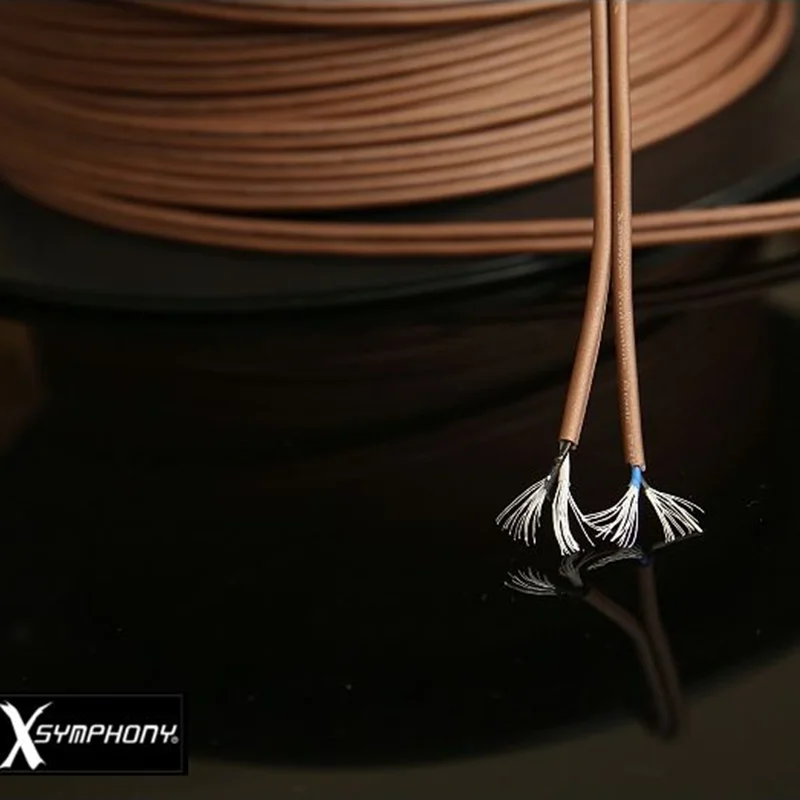 Франция XSYMPHONY(X Symphony) флагманский стерлингового серебра энтузиастов класса наушники обновление линии кабель для наушников сделай сам
