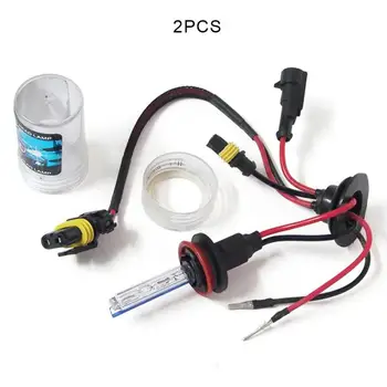 

2pcs Automobile Vehicle Car HID Xenon Lamp Light Buld H11/H8/H9 3000K-15000K Fixment Replacement Car Accessories