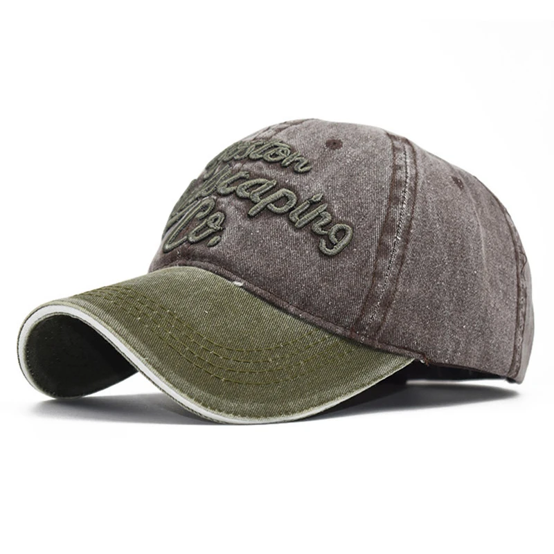Бейсболка с вышивкой и надписью стирка строчка Повседневная Уличная шляпа для