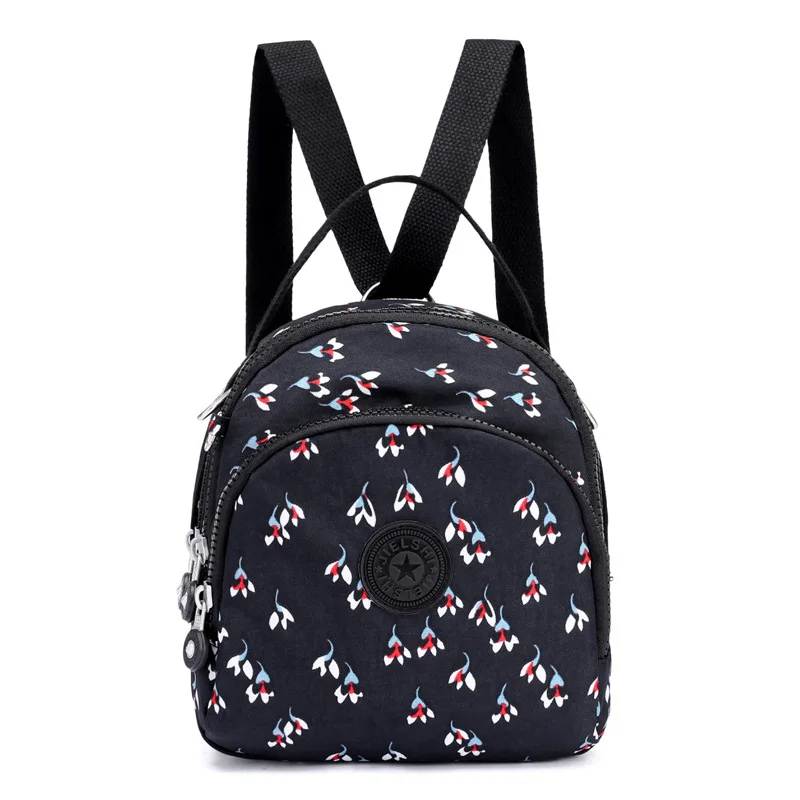 

WOMEN'S Bag Shoulder Lightweight Anti-Spillage Nylon Shoulder Bag Triple Use Backpack Schoolbag
