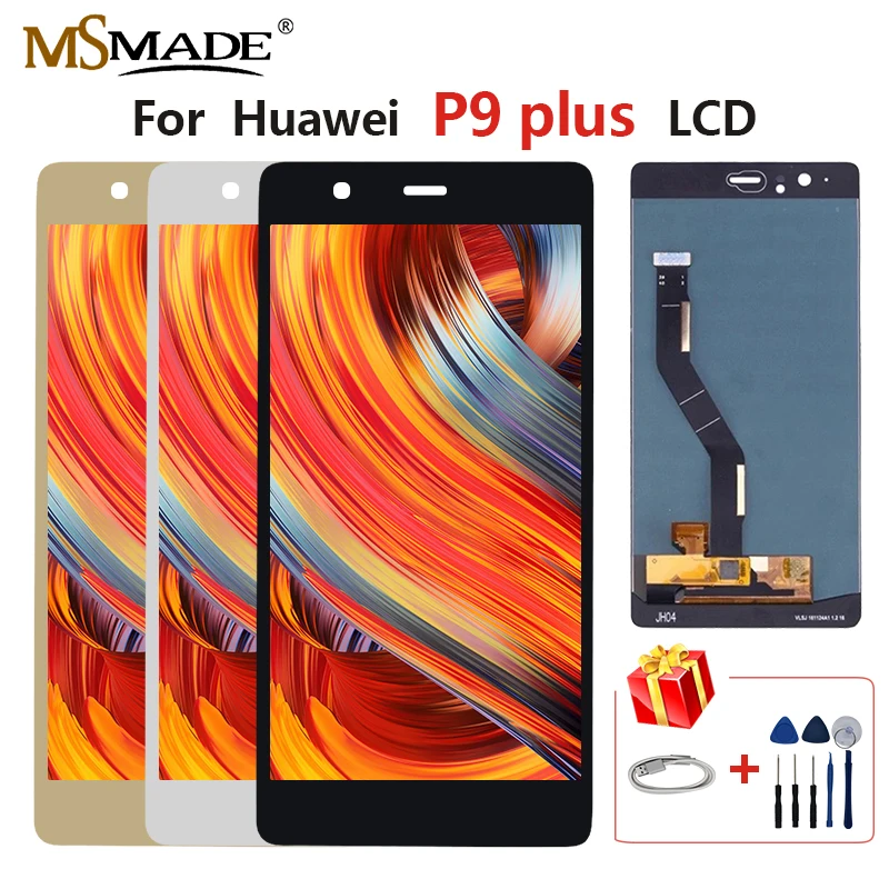 

5.5" Original LCD For Huawei P9 Plus LCD Touch Screen Display Digitizer Assembly Parts With Frame For P9 Plus Display Fee Gift