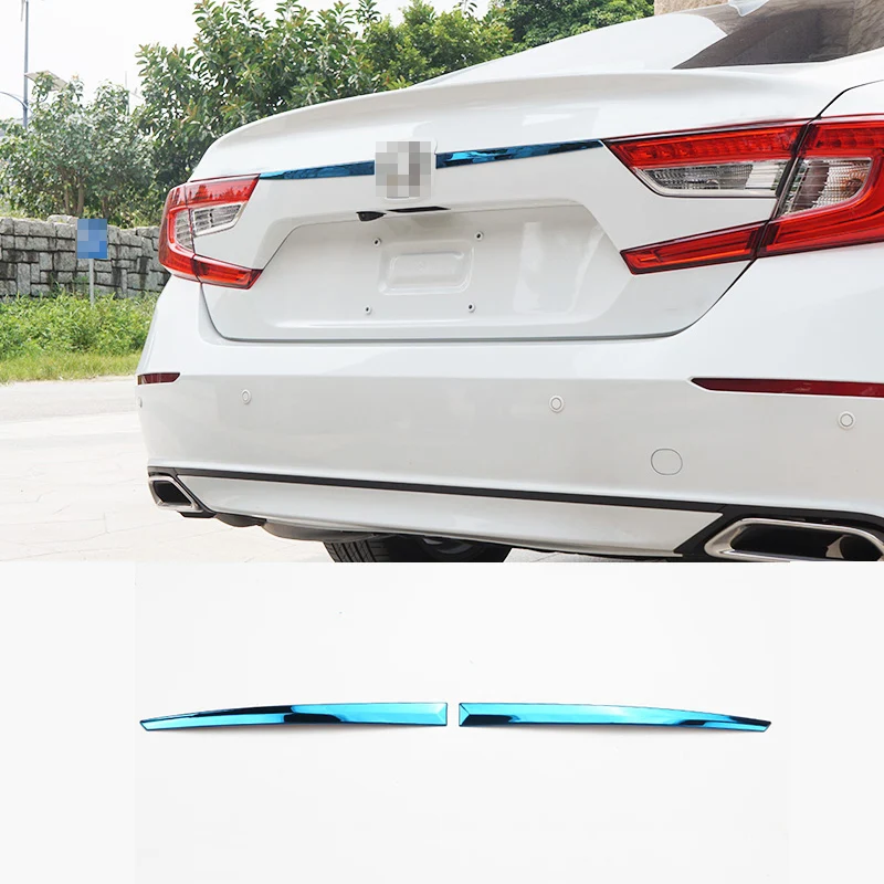 

Lsrtw2017 Car Trunk Logo Trims Decoration Taildoor Logo for Honda Accord 2018 2019 2020 10th Interior Mouldings Accessories