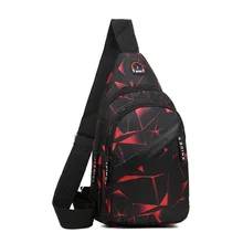 

Men'S New Fashion Printing Messenger Bag Light Outdoor Sports And Leisure Couple Backpack Travel Shoulder Bag