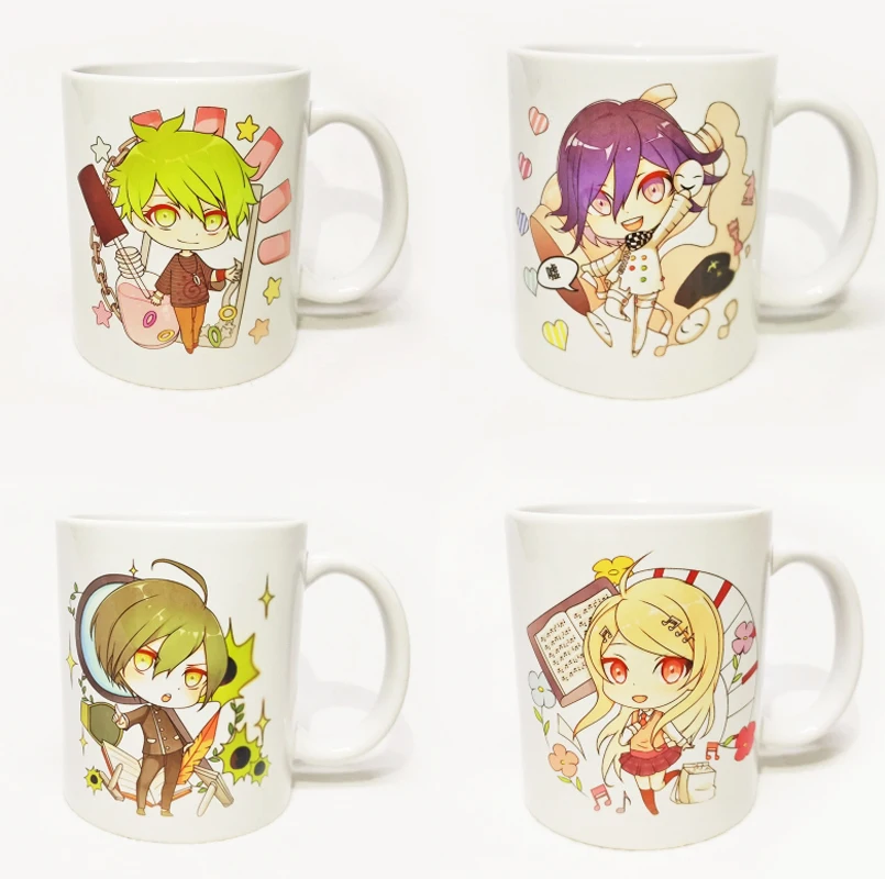 Аниме Danganronpa V3: Killing Harmony Coffee Cup Kokichi Oma Cosplay чайная кружка для косплея на Хэллоуин