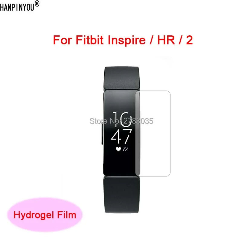 Для Fitbit Inspire / HR 2 Band Clear Anti Scratch мягкая термогелевая Защитная пленка для экрана (не