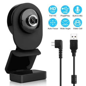 

Autofocus Webcam HD 720P Web Camera 2 Million Pixel USB Computer Web Cam With Noise Canceling Microphone For Video Call