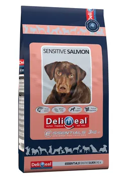 

Delimeal Adult Sensitive Salmon All Breed adult dog all breeds with salmon 3 kg
