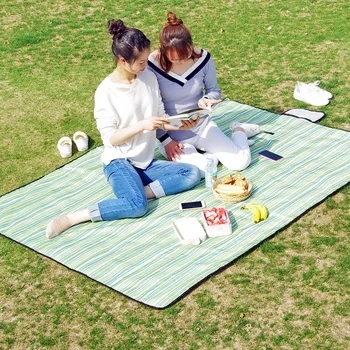

Spring picnic mat outdoor picnic cloth moisture pad portable foldable oxford cloth waterproof picnic mats