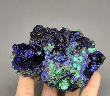 

429g Natural beautiful Shiny Azurite mineral specimen crystal Stones and crystals Healing crystal Free shipping