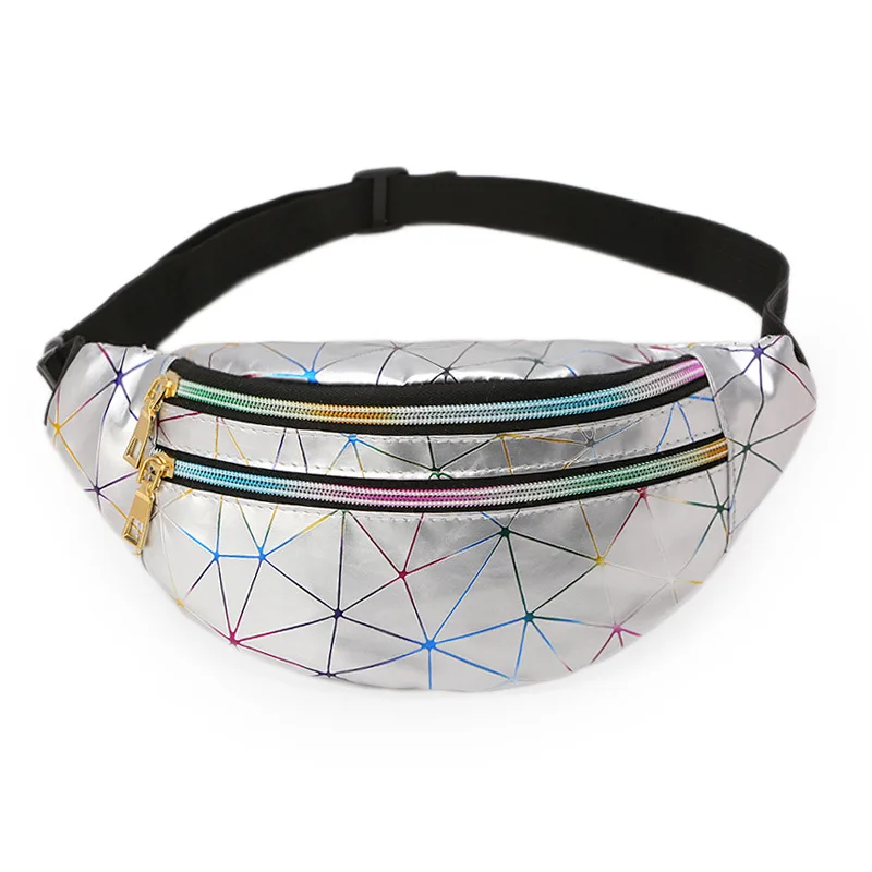 

2019 New Style PU Leather Joint Pattern Wallet Men And Women Chest Pack Shoulder Colorful Waterproof Beach Bag Factory Price Dir