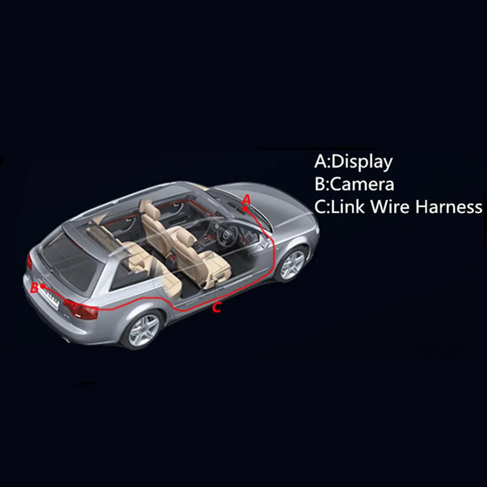 Европейская Автомобильная рамка номерного знака с HD ночного видения Автомобильная камера заднего вида 4 светодиодные Авто парктроники заднего вида камера