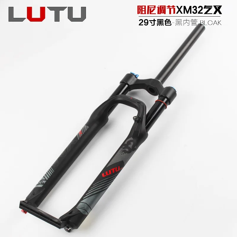 

Lutu Front Fork of Mountain Bike Damping Tortoise And Regulation 26 27.5 29-Inch Clarinet Gold Tube Shock Absorber Gas Fork