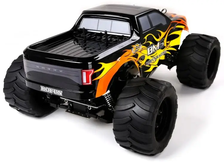 Газовый монстр Трак Rovan ROVAN BM5 290 1/5 RC с 2 тактным газовым двигателем 29cc|rc car|1/5 rc carcar big