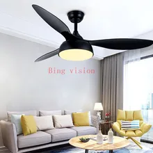 Скандинавский коричневый винтажный потолочный светильник с дистанционным управлением и затемнением вентилятор светодиодный светильник потолочный вентилятор для спальни