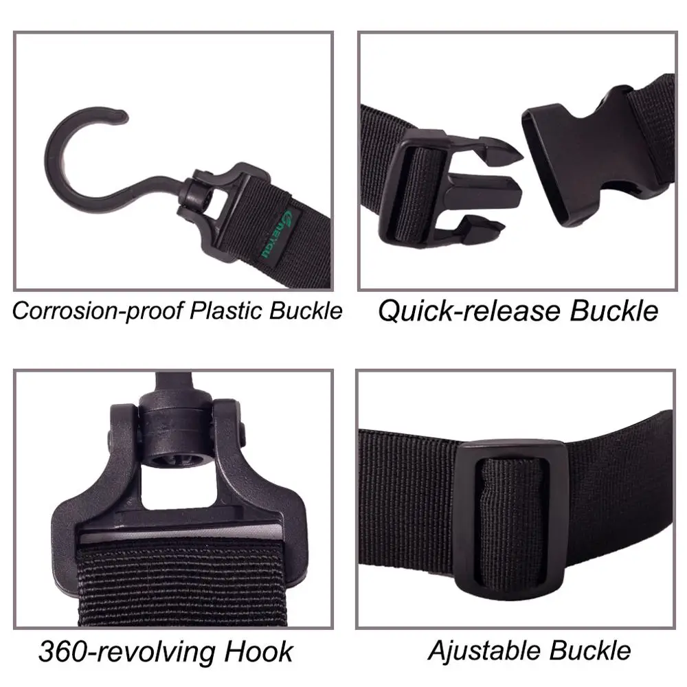 NeyGu Adjustable Fishing Wader Boots/Rain Boots Hanger for Drying and Storage,2 size available