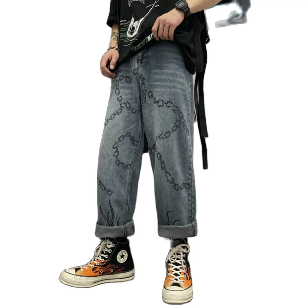 2021 Hip Hop Pants Man Women Streetwear 