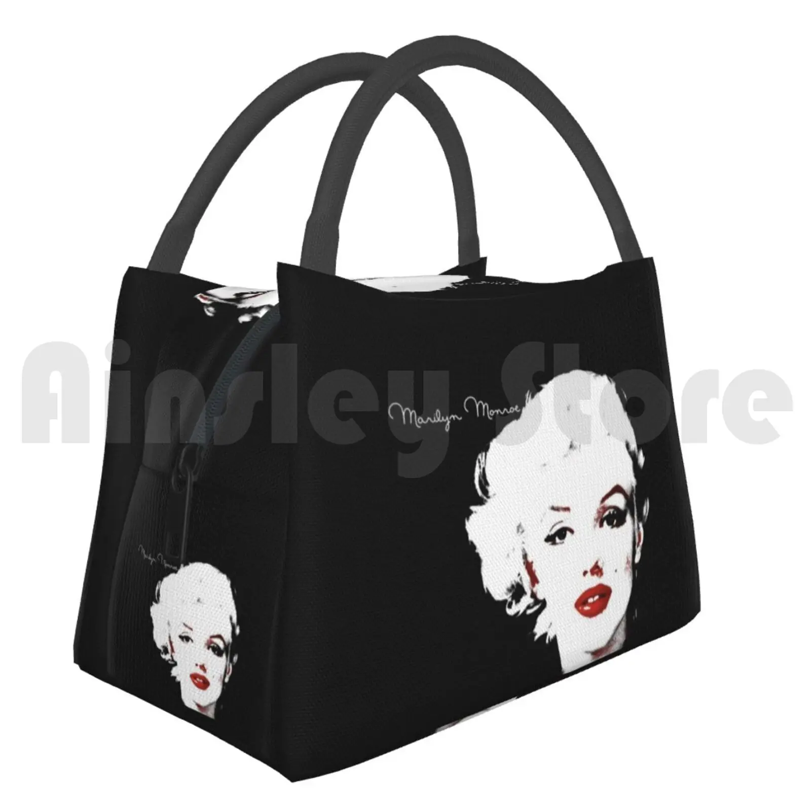 Black Marilyn Monroe Lunch Tote, Best Price and Reviews