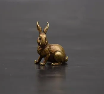 

China's brass rabbit small statue