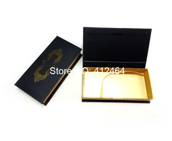 

Packaging box private brand eyelash wholesale 3D sticky eyelash powder box custom eyelash makeup box