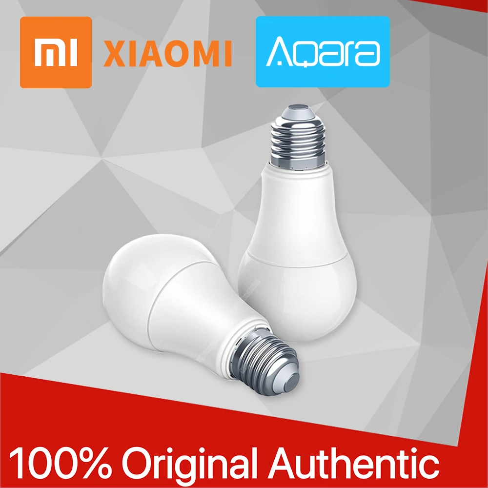 

100% Original Xiaomi Aqara Smart bulb Smart tunable White Color LED lamp Light Work Home Kit for xiaomi Home App 2700K-6500K
