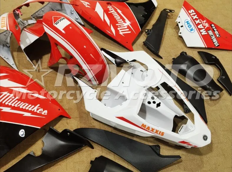 ABS форма мотоцикла Обтекатели подходят для Yamaha YZF-1000-R1 2009 2010 2011 09 10 11 обтекатель кузова набор на заказ красный черный