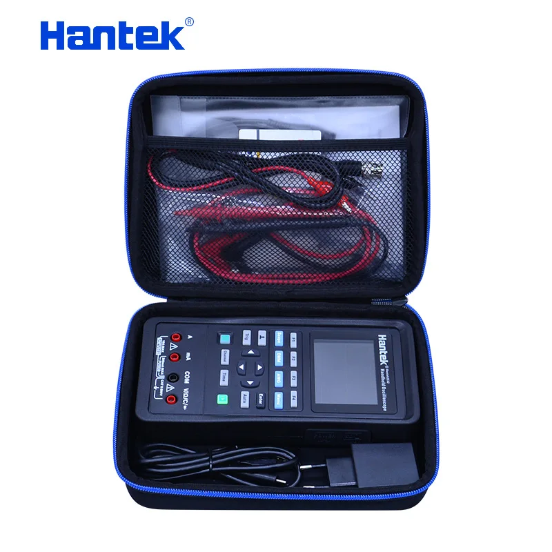 US $103.99 Hantek Oscilloscope multimeter handheldWaveform Generator 3 in 1 oscilloscope automotive USB 2 Channels 40mhz 70mhz LCD display