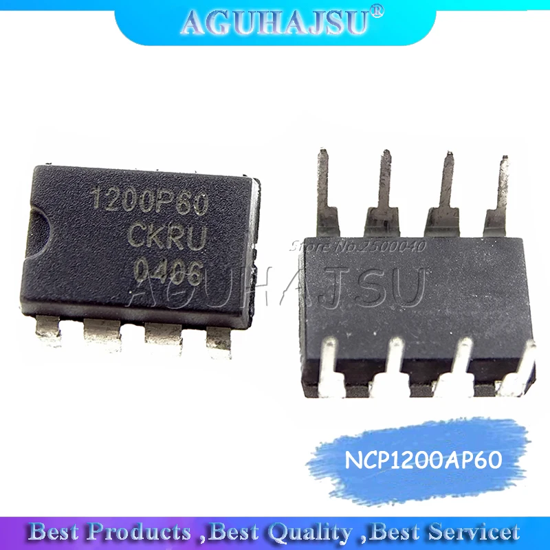 10 шт./лот NCP1200AP60 NCP1200P60 1200AP60 1200P60 DIP-8 | Электронные компоненты и принадлежности