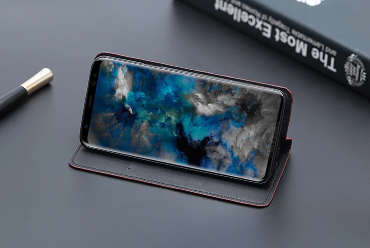 Текстура ткани чехол-книжка из искусственной кожи чехол для телефона для samsung A30 A50 A70 A7 A8 задняя крышка для Galaxy S6 S7 S8 S9 S10 Plus Note 8 9 10+ чехол