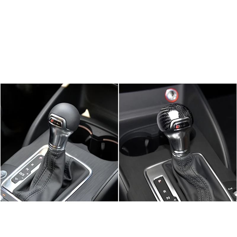 Для Audi A3 S3 2012 2018 круглая Шестерня рычага переключения передач для салона