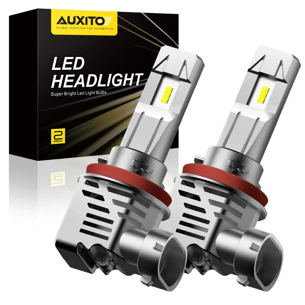 AUXITO 2 шт. H8 H11 HB3 HB4 H4 H7 светодиодный Canbus лампы Автомобильные фары для Audi A4 B6 B8 B7 A3 8P A5