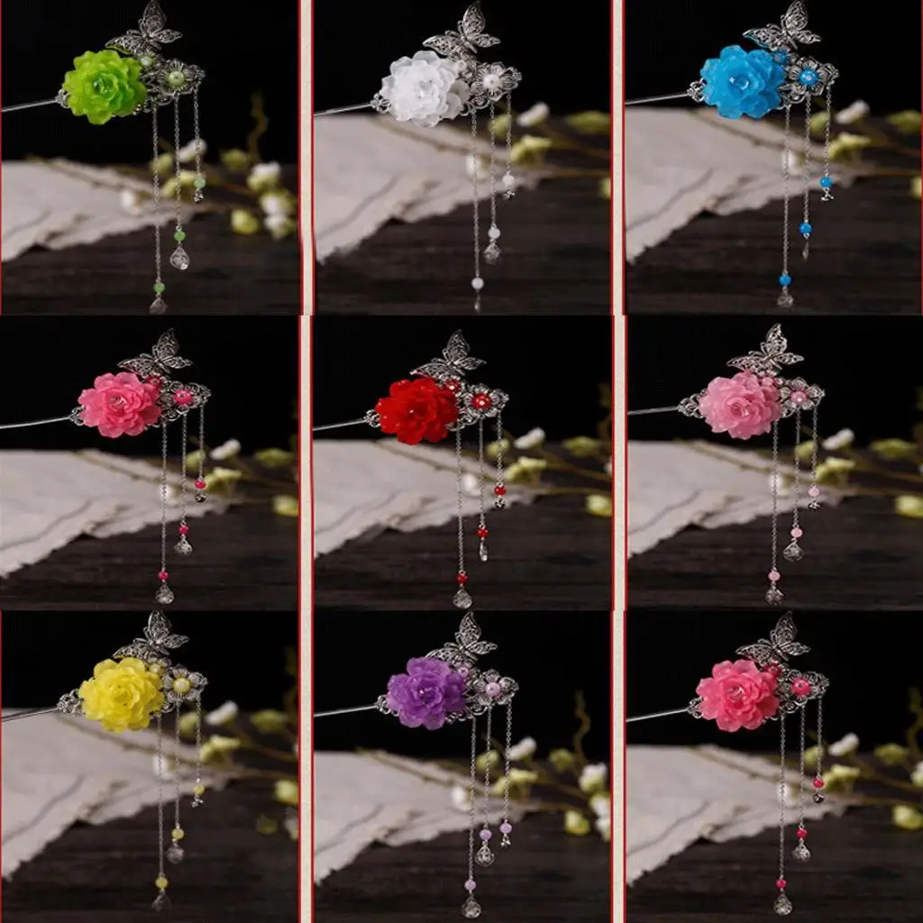 Classical Vintage Tassel Chinese Hair Stick Hair Chopsticks Hairpin Costume Hair Accessories