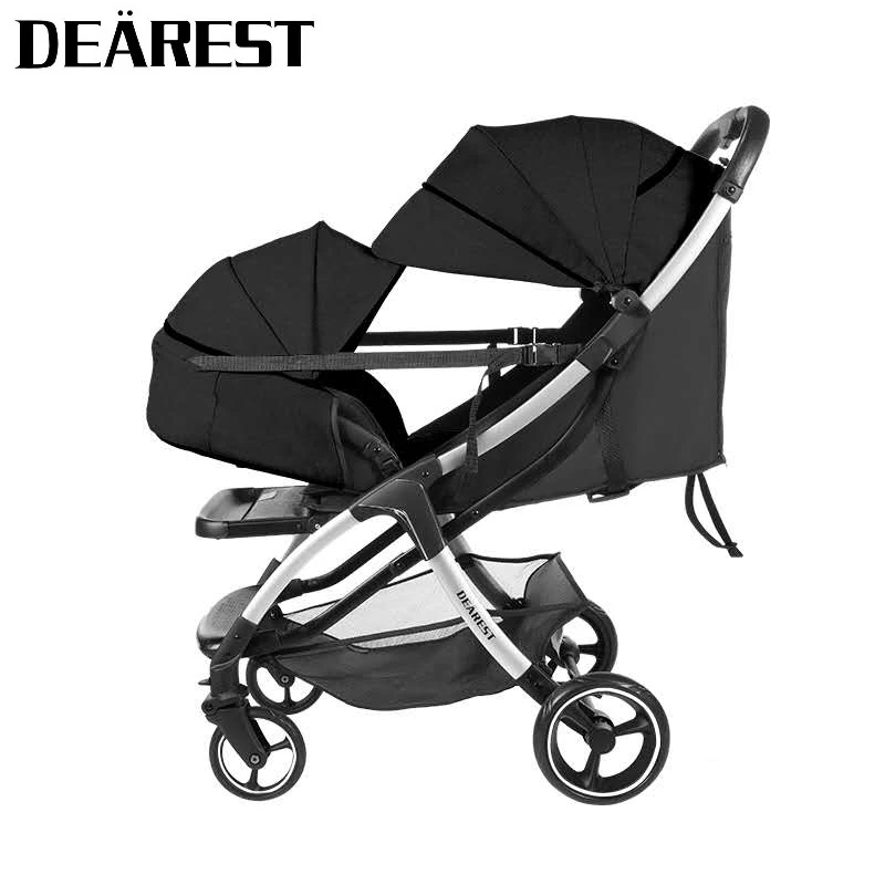 DEAREST baby stroller new big wheel 2 in 1stroller folding portable trolley umberlla mini lightw ei