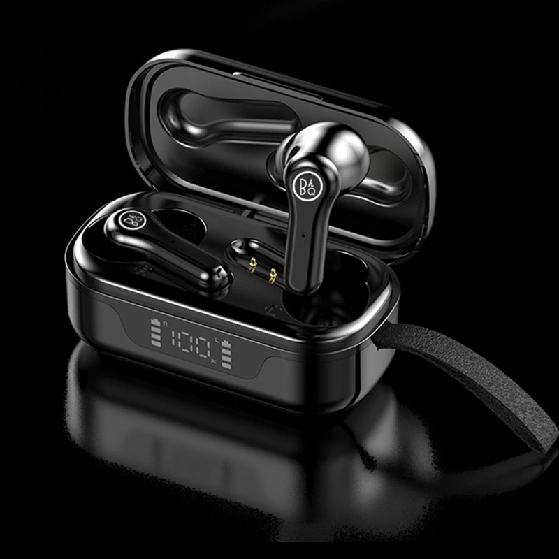 ANC Профессиональный светодиодный дисплей Беспроводной Bluetooth наушники вкладыши TWS