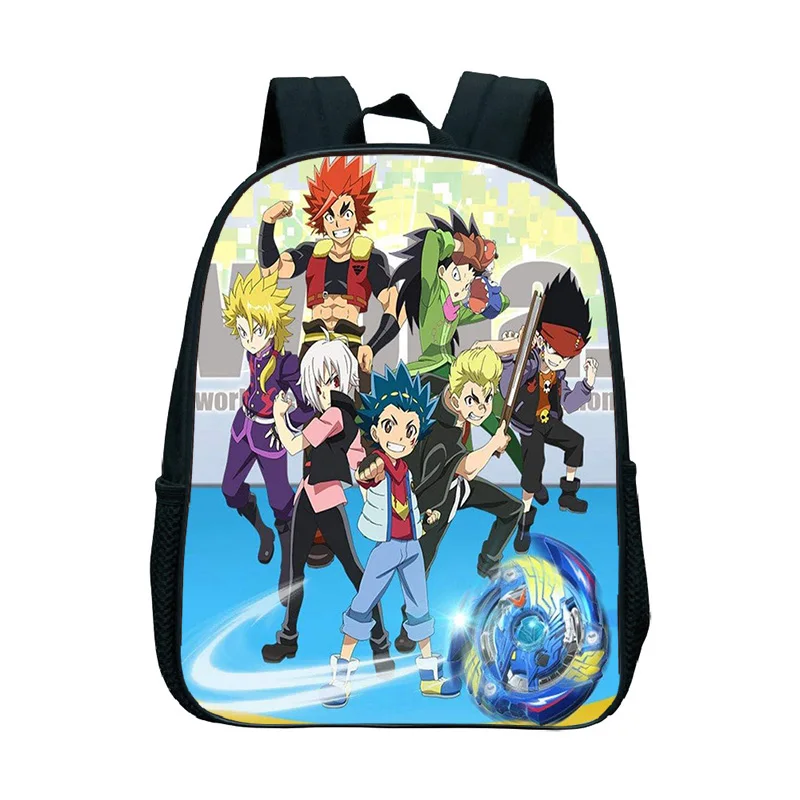 

Детские маленькие сумки с рисунком бейблэйд из аниме, детские школьные ранцы для мальчиков и девочек, рюкзак для начального детского сада