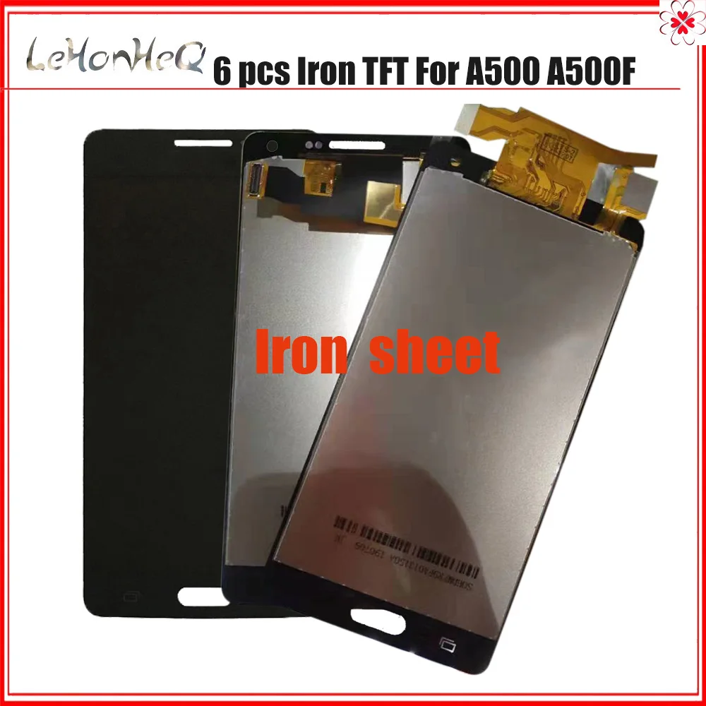 

6 piece/lot A500 Display For Samsung Galaxy A5 A500 A500F A500FU A500M A500Y A500YZ LCD Display Touch Screen Digitizer Assembly