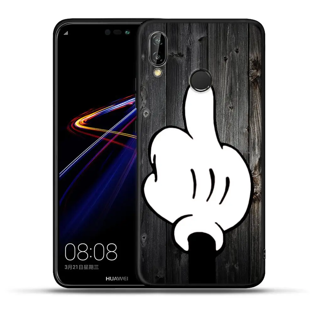 Милый мультяшный чехол для huawei Honor 7A Pro 7C 8A 8S 8X 8C 9X8 9 10 20 Lite View 20, мягкий силиконовый чехол для задней панели Etui - Цвет: H8198