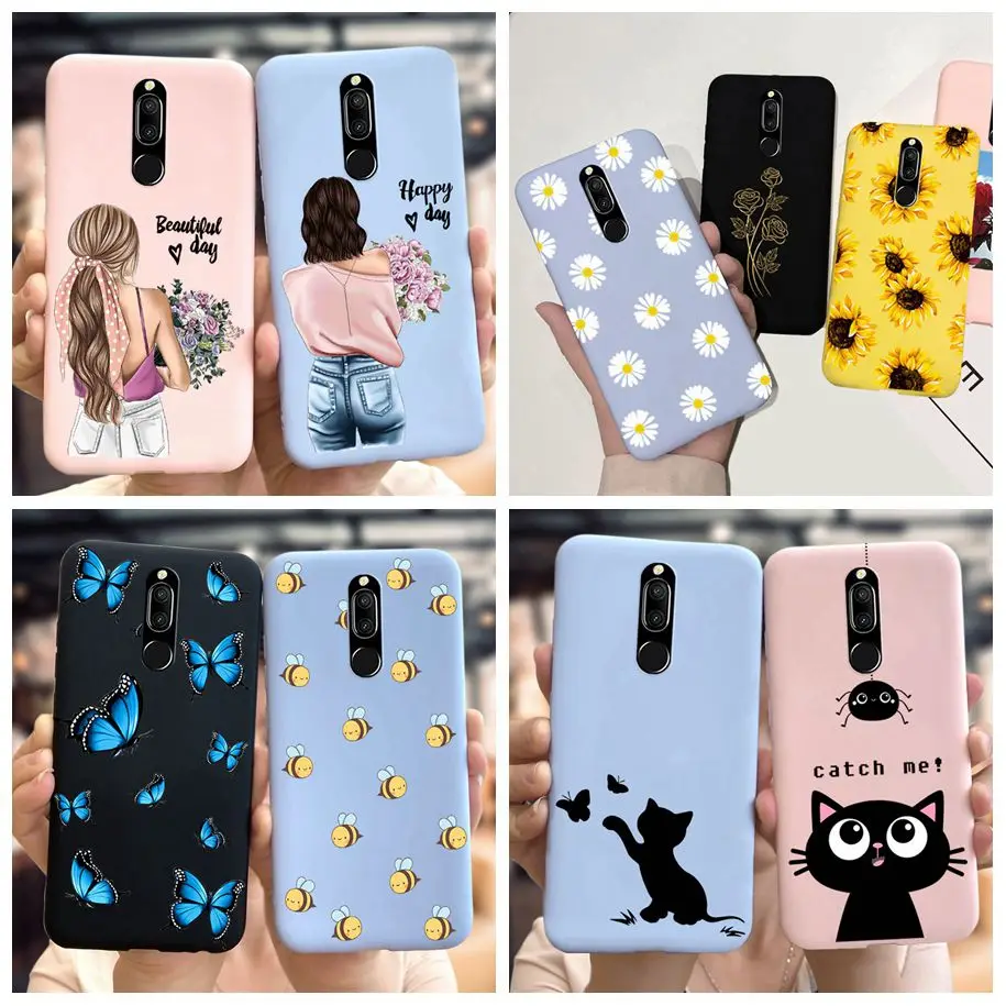 For Huawei Mate 10 Lite Case Mate 20 Lite Soft Back Cover Popular Painted Silicone Case For Huawei Mate 20 10Lite SNE-LX1 - AliExpress Mobile