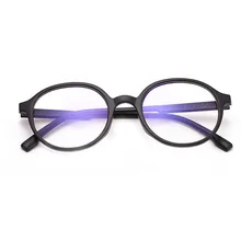 Анти синий-луч зеркало ПК Рамка очки плоские круглые очки для студентов офисного использования S55