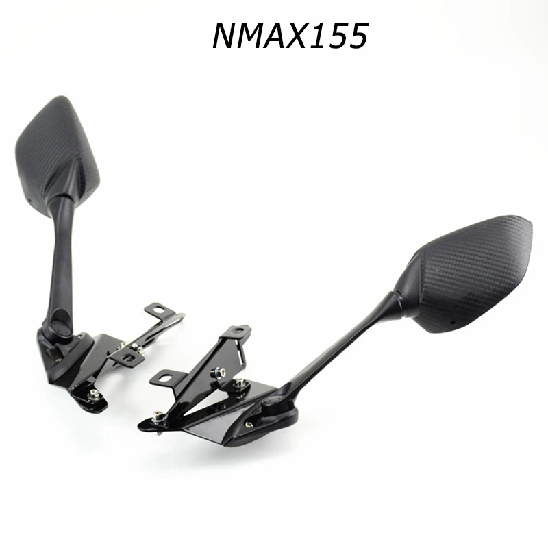 Для Yamaha nmax 155 Мотоцикл с ЧПУ алюминиевая передняя подставка держатель Мобильный телефон кронштейн gps пластина Кронштейн зеркала модифицированные - Цвет: A