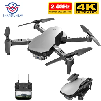 

Drone 4k HD Wide Angle Camera Professional 4K WiFi Fpv Drone Dual Camera Quadcopter Real-Time Transmission Helicopter Rc dronToy