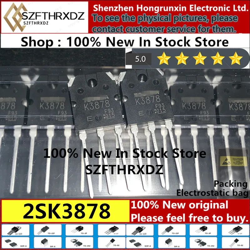 100% Новый оригинальный 2SK3878 TO3P K3878 TO-3P 2SK4107 K4107 TTK2837 2SK2837 K2837 MOSFET N-Ch FET (10 шт.) |