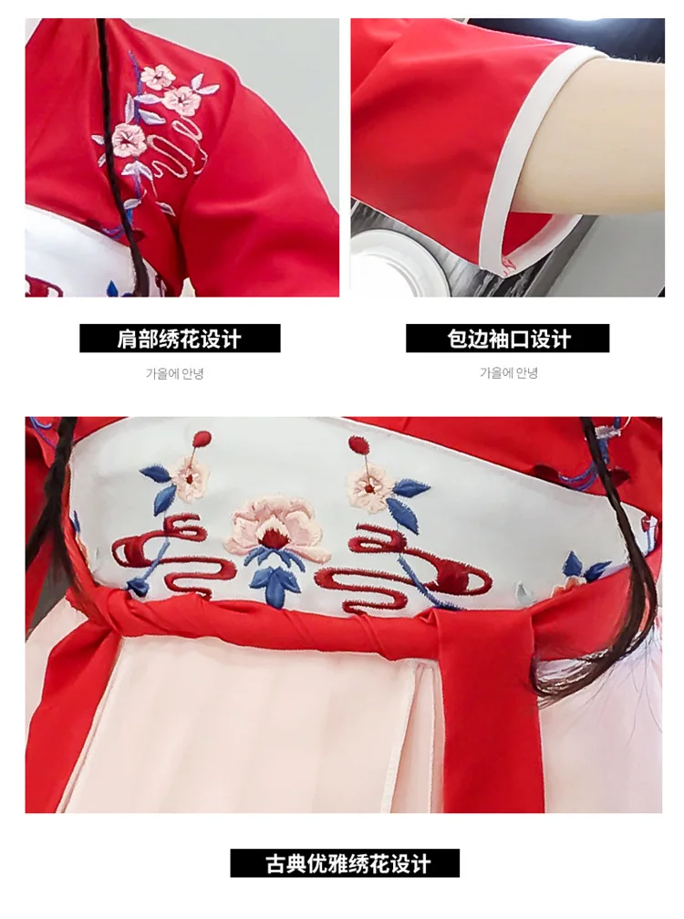 19 новая стильная детская Улучшенная одежда с вышивкой в китайском стиле осенняя одежда для девочек одежда в китайском стиле с вышивкой на плечах для больших мальчиков