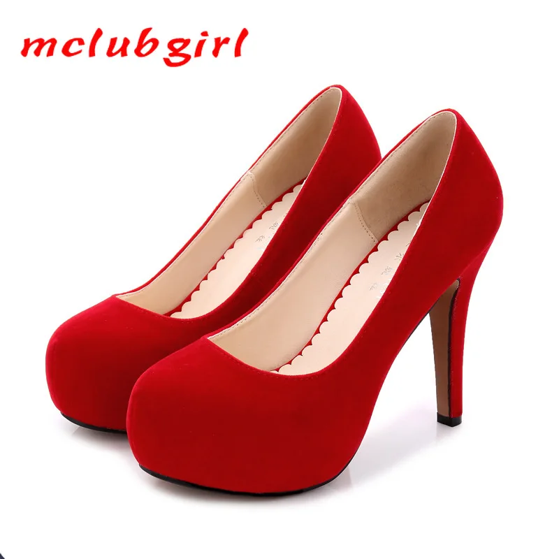 MCLUBGIRL/пикантные женские тонкие туфли на водонепроницаемой платформе для ночного