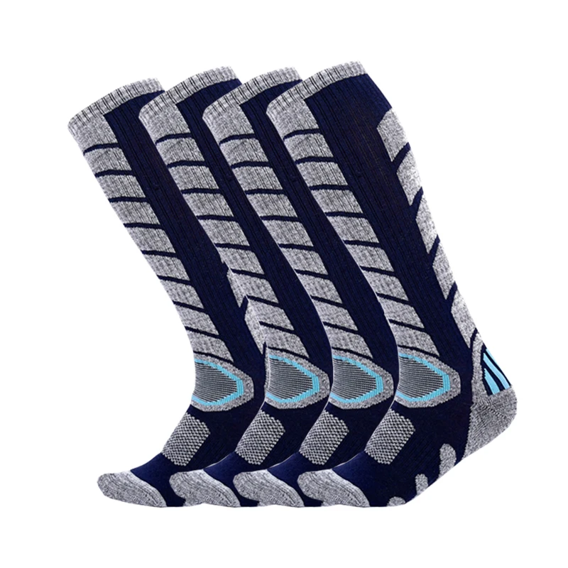 2pairsSkiingSocksMenOutdoorHikingRunningSportsSockCotton