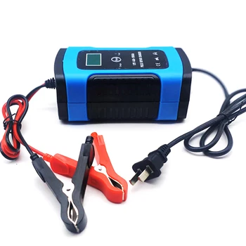 

12V 6A Pulse Repair Charger with LCD Display, Motorcycle & Car Battery Charger, Wet Dry Lead Acid Battery-chargers