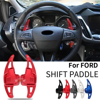 

2pcs/lot Car Steering Wheel Shift Paddle Auto Accessory Shifter Extened Fit for Ford Ecosport Focus 2015-2019 Kuga 2016-2019