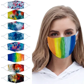 

1PCS Adult Women Mask Fashion Casual Fashion Printed Outdoors Washable Mask Outdoor Mask mascarilla deportiva masque#H50