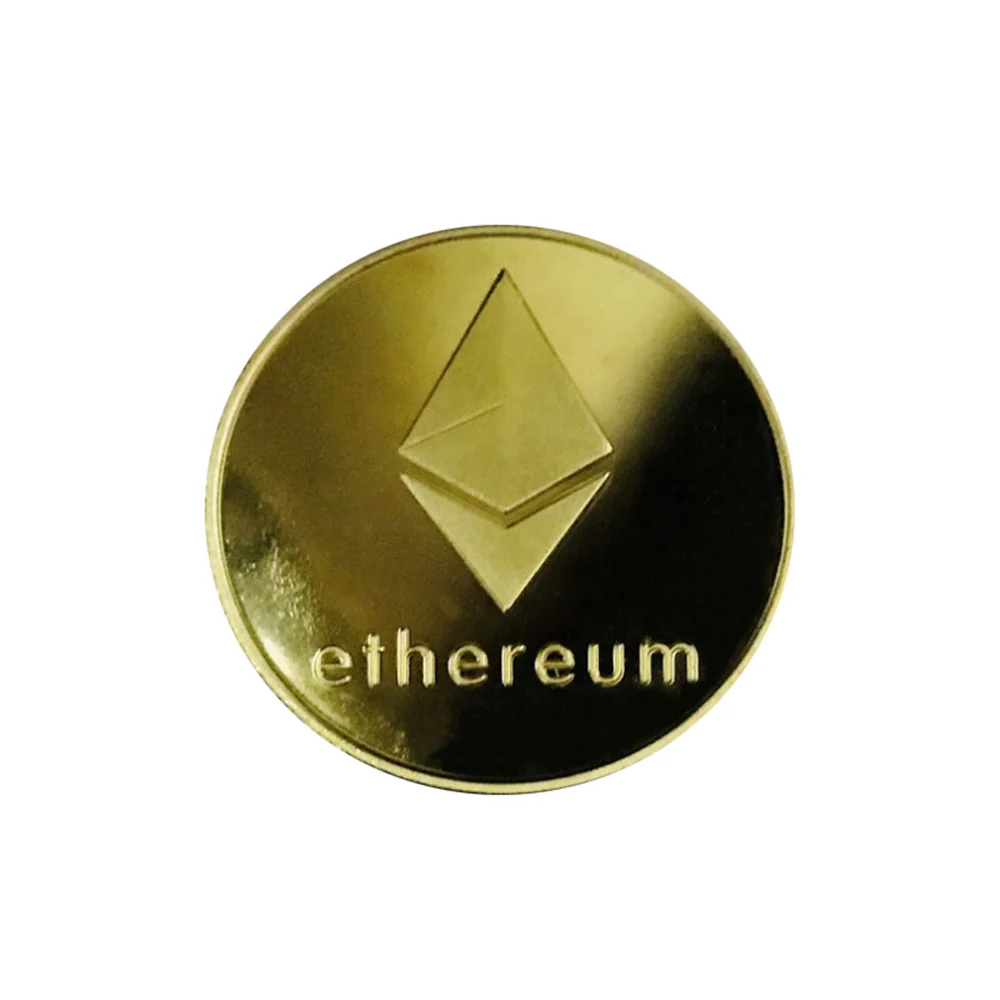 Art Great Souvenir Non currency Gift Imitation Gold Commemorative Ethereum  Collection Collectibles Plated coins Silver Metal - AliExpress