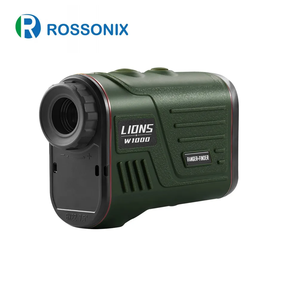 

ROSSONIX Laser Rangefinder 600m 1000m 1500m 2000m 2500 Laser Distance Meter For Golf Sport, Hunting Measurement Tools