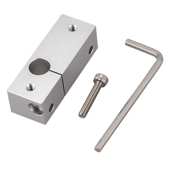 

3D Printer Extruder All Metal Hotend Groove Mk10 Nozzle Heating Block for Wanhao I3 Plus